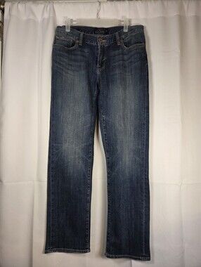 Lucky Brand Sienna Tomboy Denim Straight Leg Blue Jeans Women’s Size 6/28
